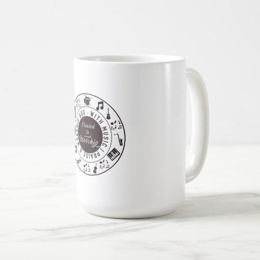 Created to Worship Kaffeetasse (VorderseiteRechts)