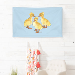 Created White Ducklings Banner
