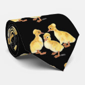 Created White Ducklings Krawatte (Gerollt)
