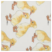 Created White Ducklings Stoff (Muster)