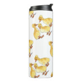 Created White Ducklings Thermosbecher (Nach links gedreht)