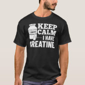 Creatine Monohydrat Bodybuilding T-Shirt (Vorderseite)