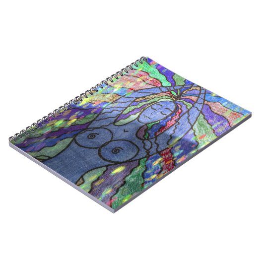 Creation Blue Notizblock (Linke Seite)