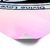 Creation Harmony – Sacred Geometry Symbol Poster (Ecke)