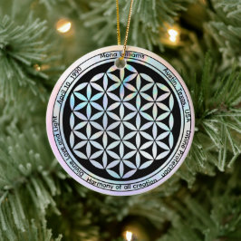 Creation Harmony Symbol  Keramik Ornament