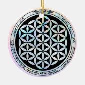 Creation Harmony Symbol  Keramik Ornament (Vorne)
