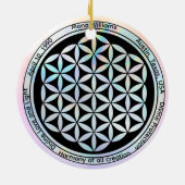 Creation Harmony Symbol  Keramik Ornament (Hinten)