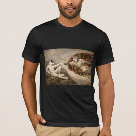 Creation Of Furry Adam T-Shirt (Vorderseite)