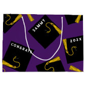 Creative Abschluss 2025 Große Geschenktasche Geschenktüte (Rückseite)