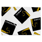 Creative Abschluss 2025 Große Geschenktasche Geschenktüte (Rückseite)