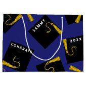 Creative Abschluss 2025 Große Geschenktasche Geschenktüte (Rückseite)