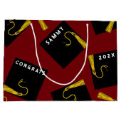 Creative Abschluss 2025 Große Geschenktasche Geschenktüte (Rückseite)