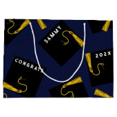 Creative Abschluss 2025 Große Geschenktasche Geschenktüte (Rückseite)