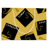 Creative Abschluss 2025 Große Geschenktasche Geschenktüte (Rückseite)
