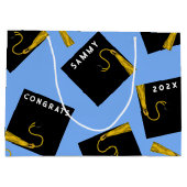 Creative Abschluss 2025 Große Geschenktasche Geschenktüte (Rückseite)