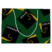 Creative Abschluss 2025 Große Geschenktasche Geschenktüte (Rückseite)