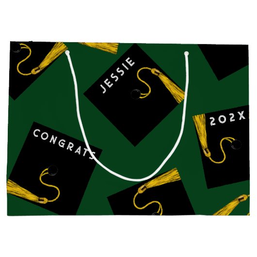 Creative Abschluss 2025 Große Geschenktasche Geschenktüte (Rückseite)