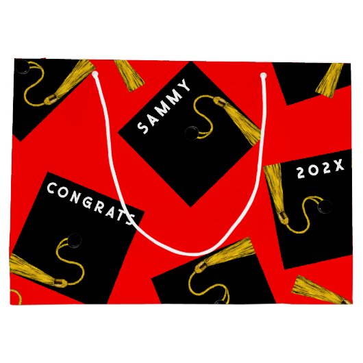 Creative Abschluss 2025 Große Geschenktasche Große Geschenktüte (Rückseite)