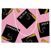 Creative Abschluss 2025 Große Geschenktasche Große Geschenktüte (Rückseite)