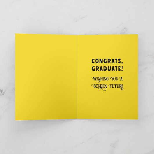 Creative Abschluss Card Karte (Innenseite)