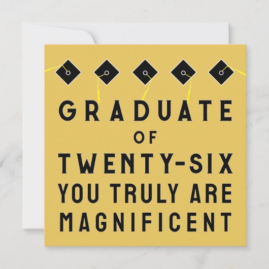 Creative Abschluss Class of 2025 Karte (Vorderseite)