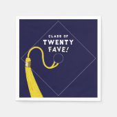 Creative Abschluss Class of 2025 Serviette (Vorderseite)