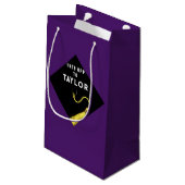 Creative Abschluss Medium Geschenktasche Kleine Geschenktüte (Rückseite Schrägansicht)