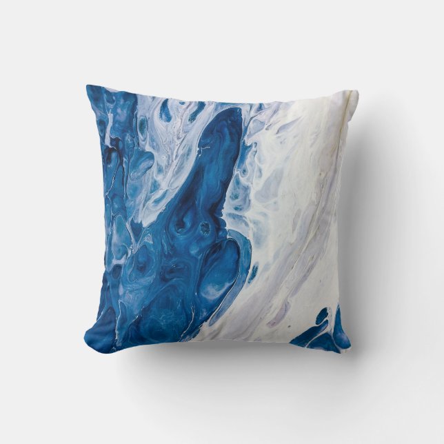 Creative abstract hand painted background, wallpap kissen (Vorderseite)