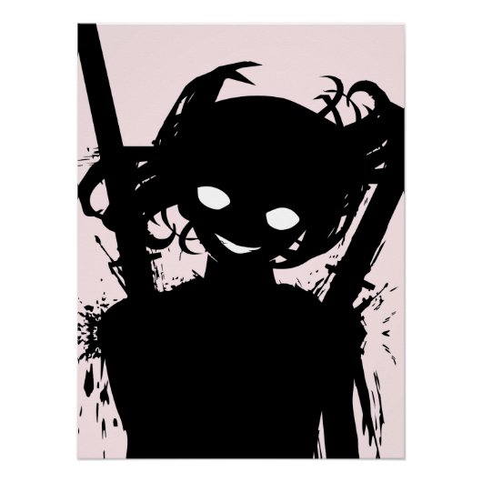Creative Anime Wall Art | Mädchen 15 Poster (Vorderseite)