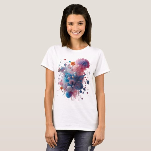 Creative Art-Inspired T-Shirt (Vorne ganz)