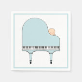 Creative Baby Shower Boy Serviette (Vorderseite)