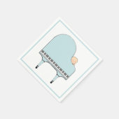 Creative Baby Shower Boy Serviette (Ecke)