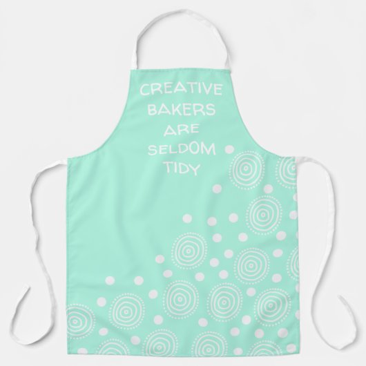 Creative Bakers sind selten Tidy Pastel Schürze (Vorderseite)