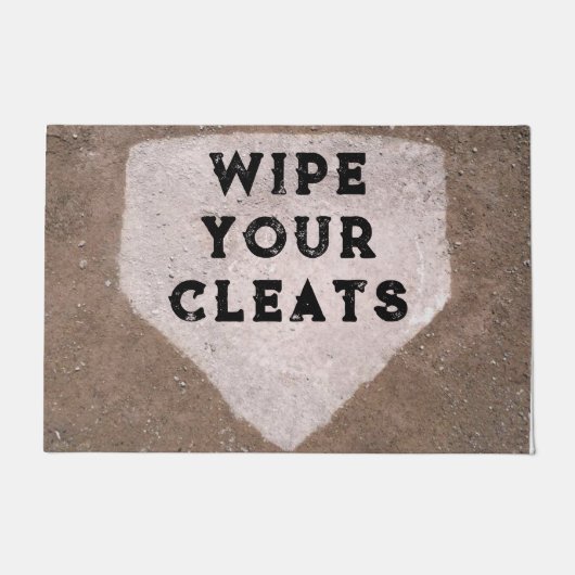 Creative Baseball Fußmatte (Vorderseite)