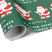 Creative Baseball Weihnachtsgeschenk Geschenkpapier (Rolleneckpunkt)