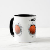 Creative Basketball Collectible Kaffeetasse (Vorderseite Links)