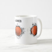 Creative Basketball Collectible Kaffeetasse (VorderseiteRechts)