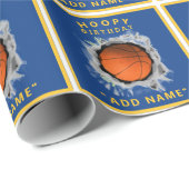 Creative Basketball Geburtstagsgeschenk Geschenkpapier (Rolleneckpunkt)