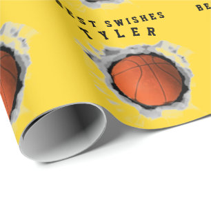 Creative Basketball-Geschenk Geschenkpapier