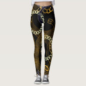 Creative Belts griechische Chains Mix Leggings (Vorderseite)
