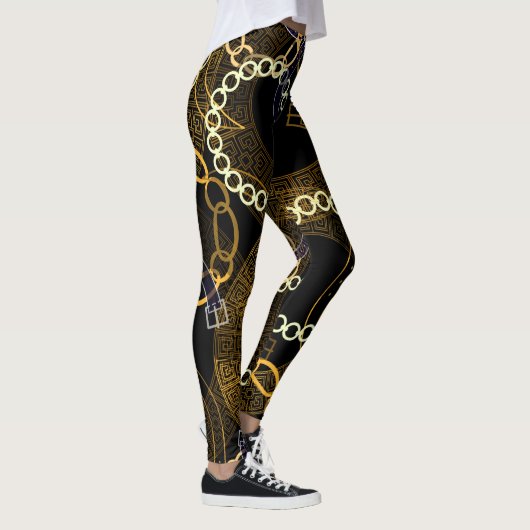 Creative Belts griechische Chains Mix Leggings (Rechts)