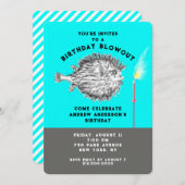 Creative Birthday Einladung (Vorne/Hinten)