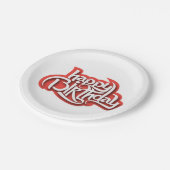 Creative Birthday Paper Plate Pappteller (Schrägansicht)