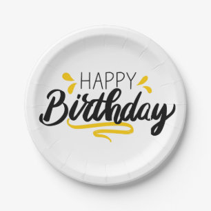 Creative Birthday Paper Plate Pappteller