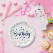 Creative Birthday Paper Plate Pappteller (Party)