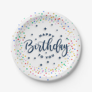 Creative Birthday Paper Plate Pappteller