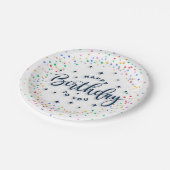 Creative Birthday Paper Plate Pappteller (Schrägansicht)