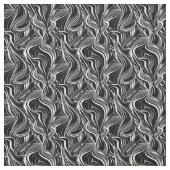 Creative Black and White Seamless Abstrakt Stoff (Muster)