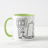 CREATIVE BLOCK von Jeff Willis Art Tasse (Links)