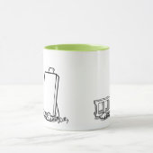 CREATIVE BLOCK von Jeff Willis Art Tasse (Zentrum)